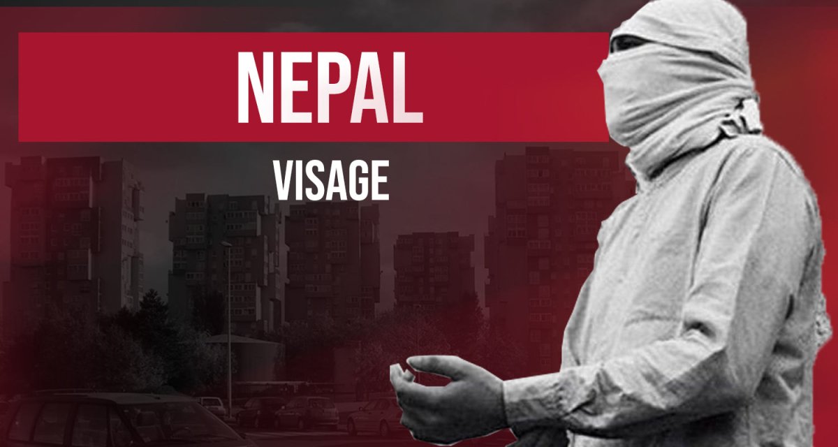 Le visage de Népal sans masque - Fous ta cagoule