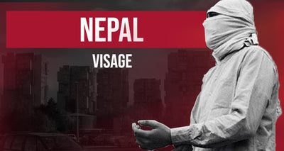 Le visage de Népal sans masque