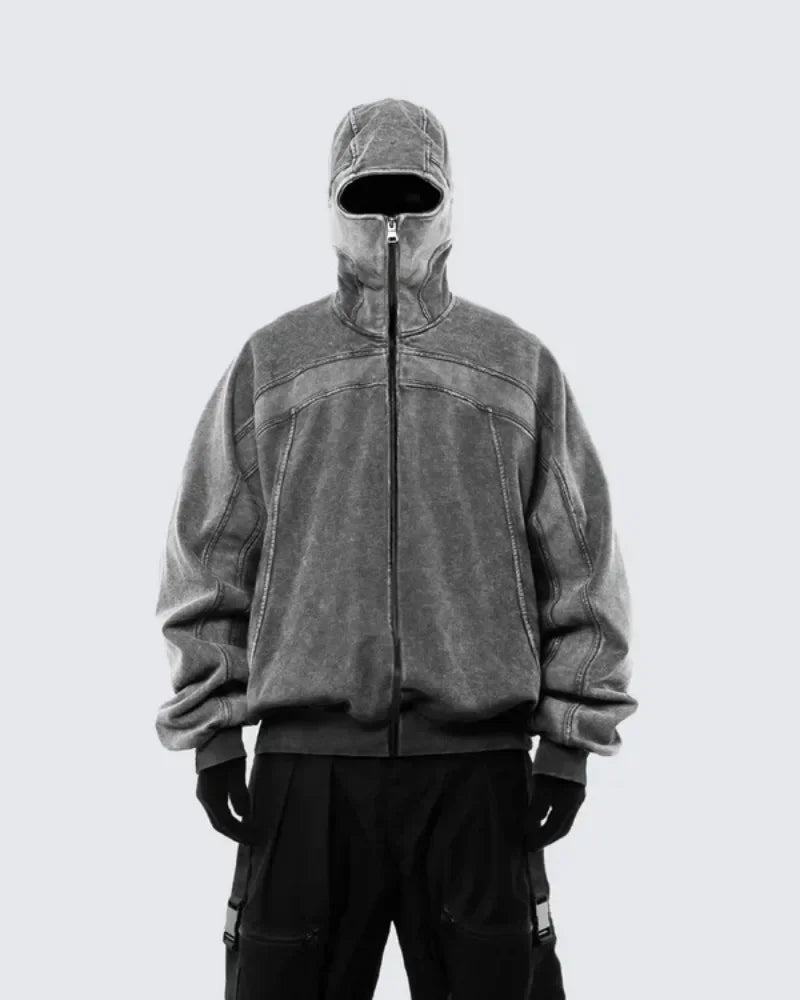 Y2K balaclava jakke