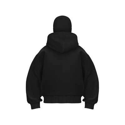 Chaqueta pasamontañas negra