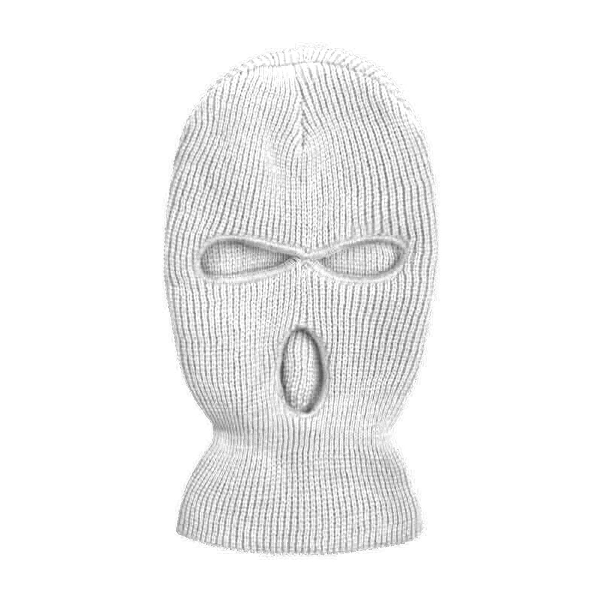 Cagoule blanche 3 trous - Fous ta cagoule