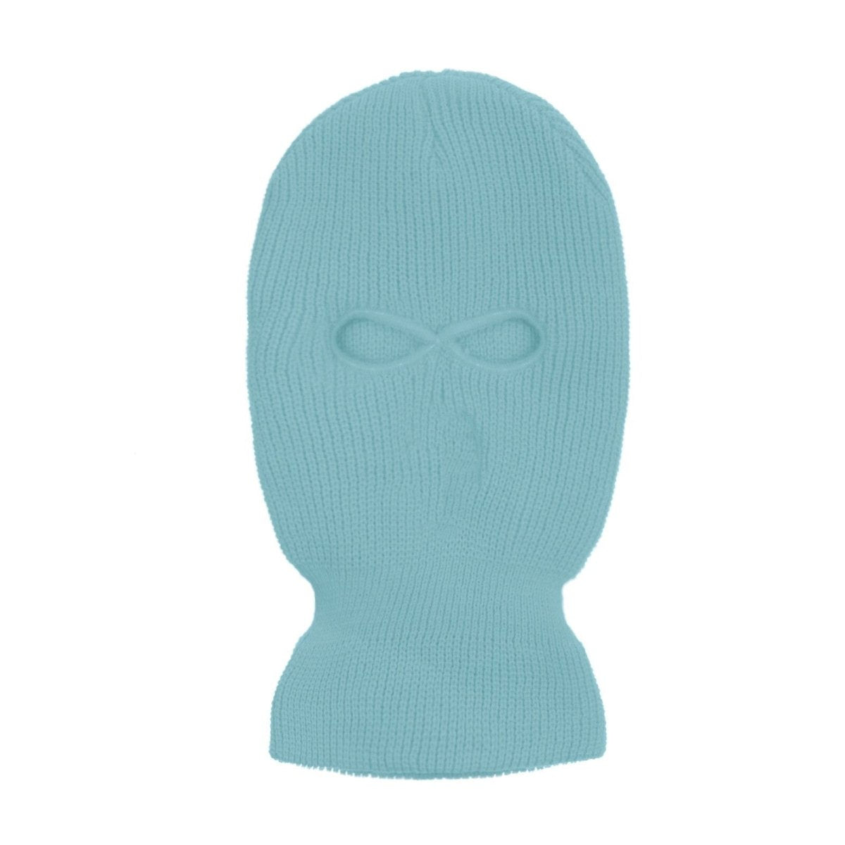 Cagoule bleue ciel 2 trous - Fous ta cagoule
