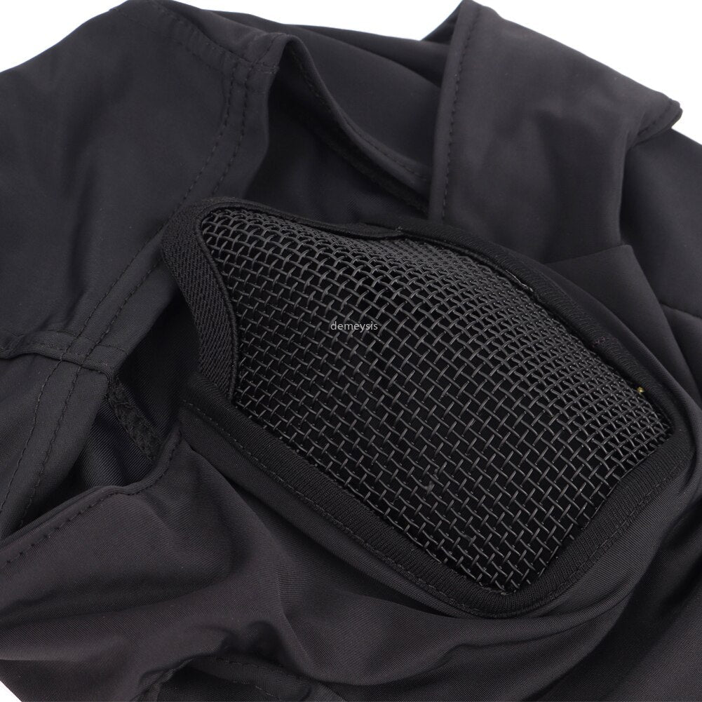 Cagoule grillagé airsoft - Fous ta cagoule