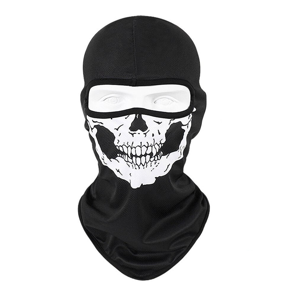 Cagoule moto tête de mort - Fous ta cagoule