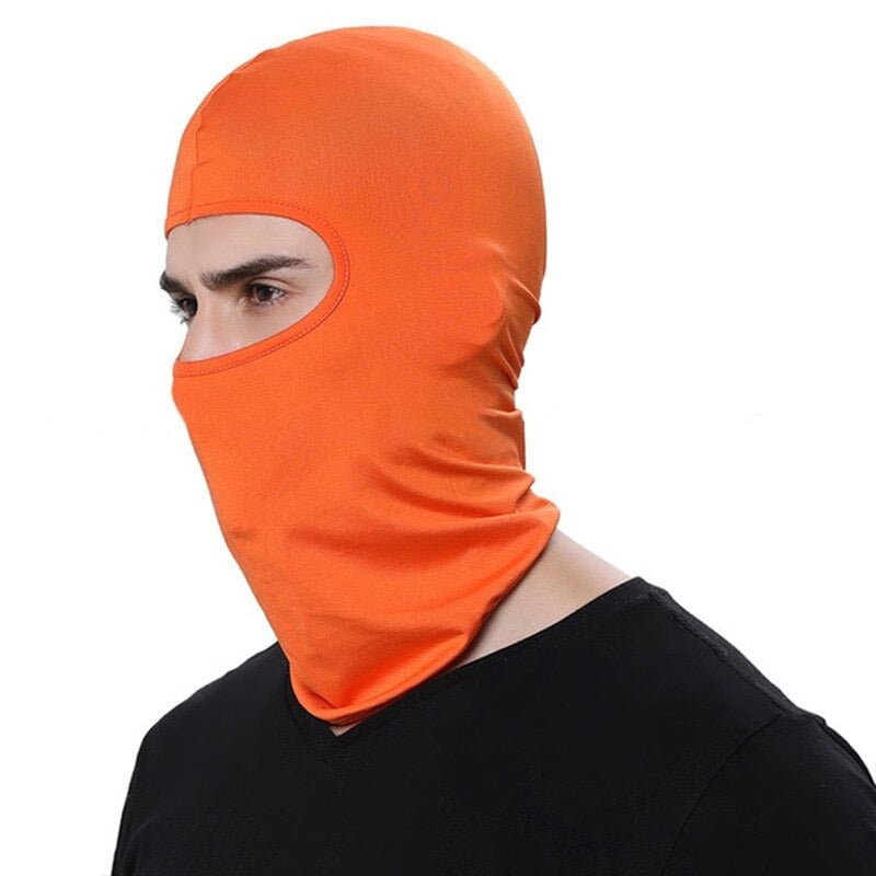 Cagoule orange - Fous ta cagoule